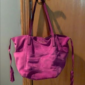 Michael kors suede bag